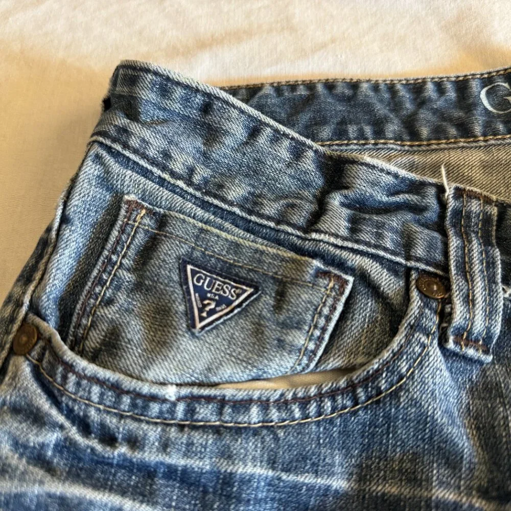 Guess Desmond Relaxed Fit Jeans Size 34 x 32